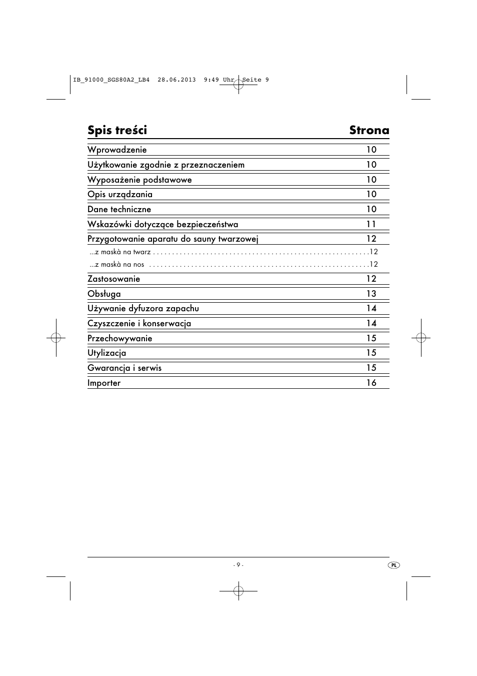 Silvercrest SGS 80 A2 User Manual | Page 12 / 60
