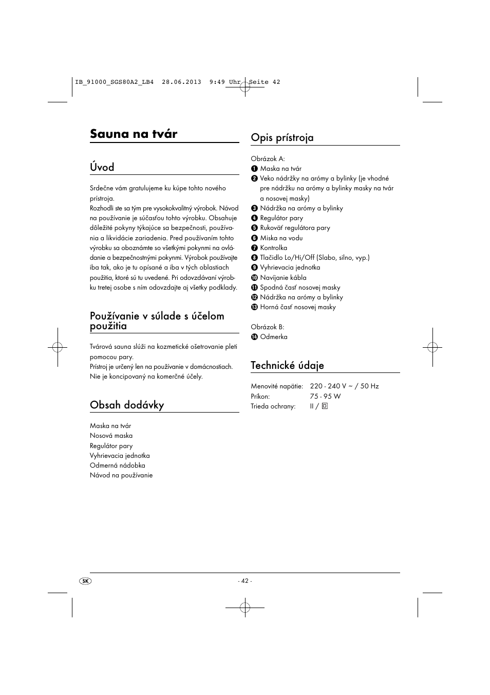 Silvercrest SGS 80 A2 User Manual | Page 45 / 60