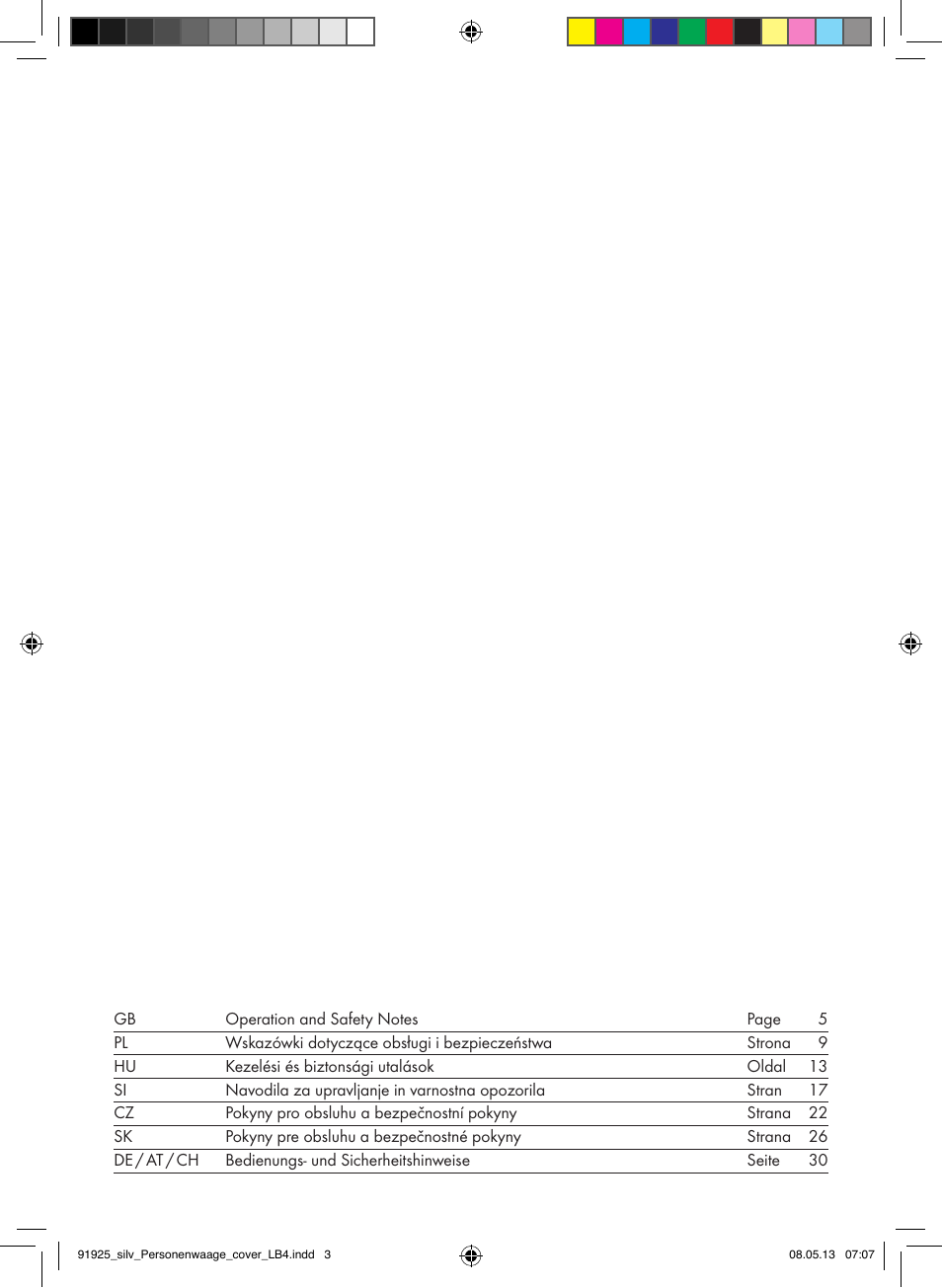 Silvercrest Z30936 User Manual | Page 2 / 34