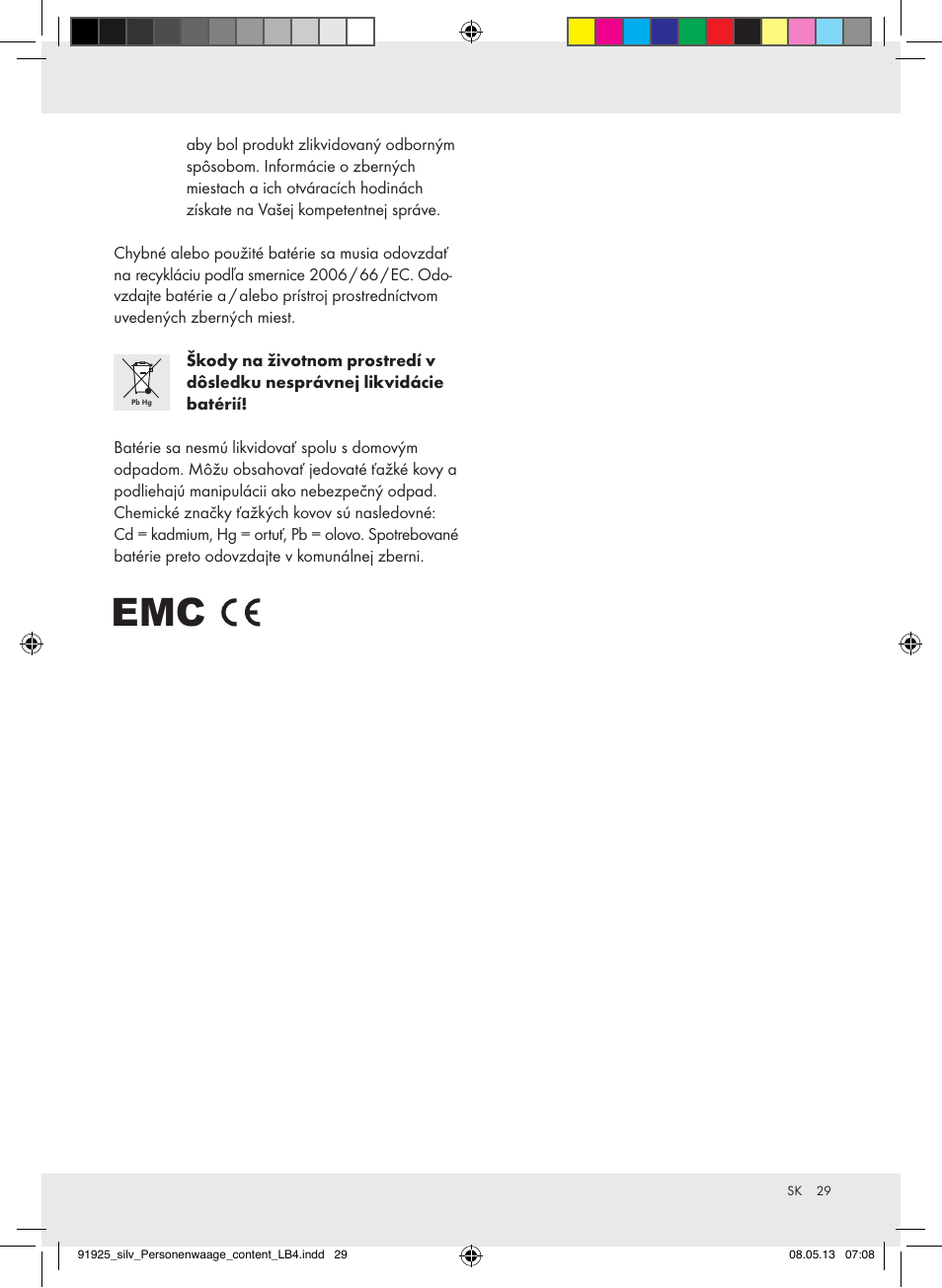 Silvercrest Z30936 User Manual | Page 29 / 34