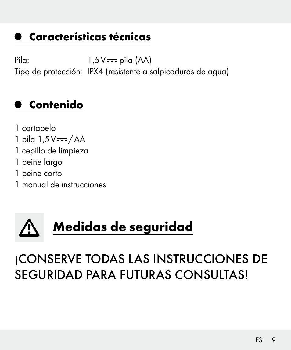 Silvercrest Z31635 User Manual | Page 9 / 56