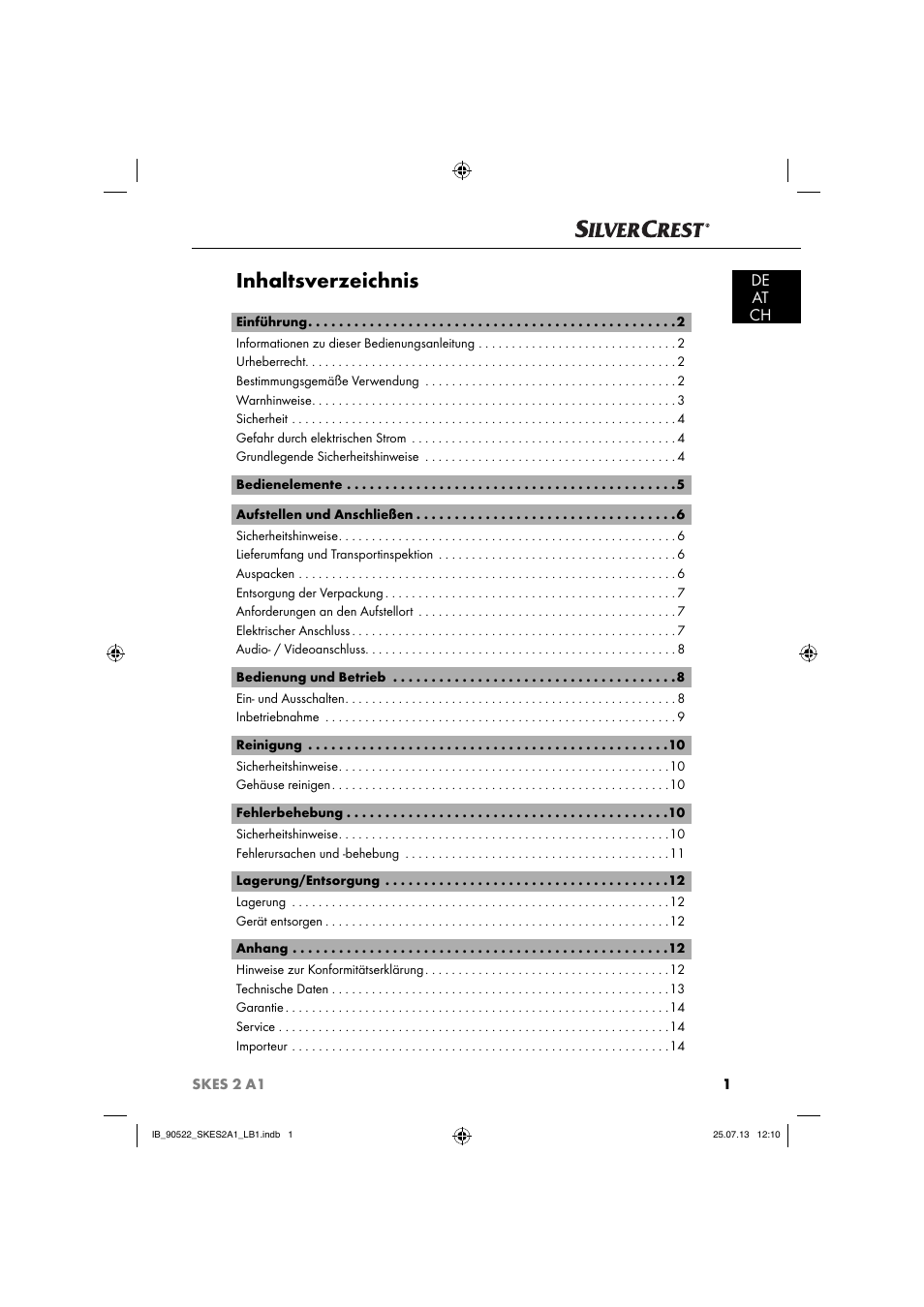 Silvercrest SKES 2 A1 User Manual | Page 4 / 74