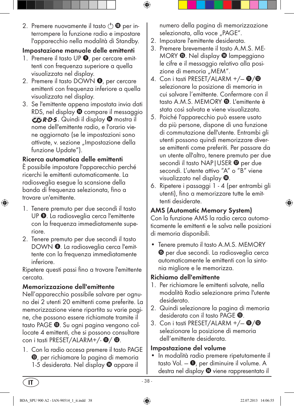 Silvercrest SPU 900 A2 User Manual | Page 41 / 72