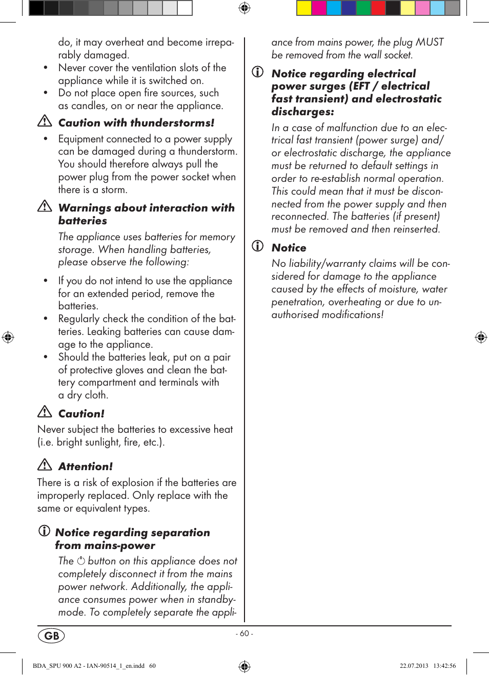 Silvercrest SPU 900 A2 User Manual | Page 63 / 72