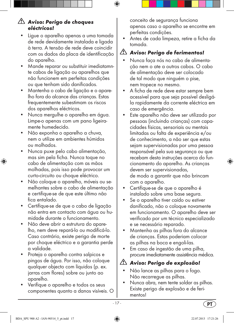Silvercrest SPU 900 A2 User Manual | Page 20 / 57
