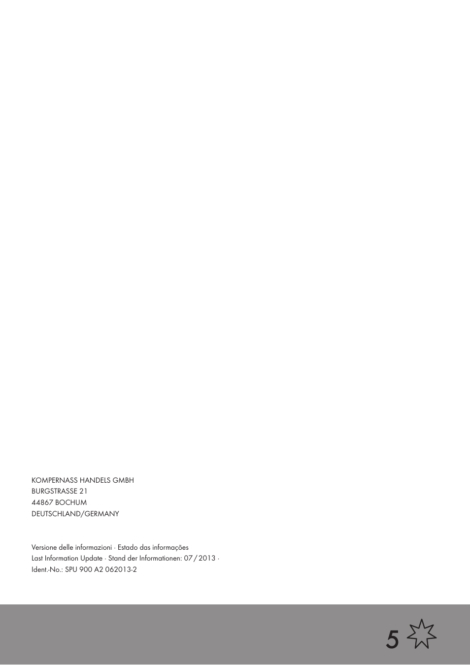 Silvercrest SPU 900 A2 User Manual | Page 57 / 57