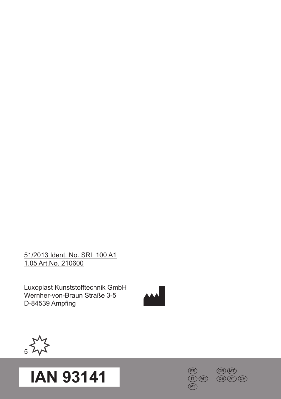 Silvercrest SRL 100 A1 User Manual | Page 48 / 48