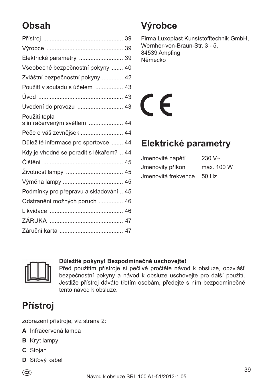 Silvercrest SRL 100 A1 User Manual | Page 39 / 72