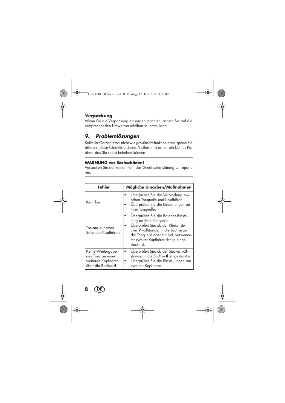 Silvercrest SKH 60 B1 User Manual | Page 10 / 66