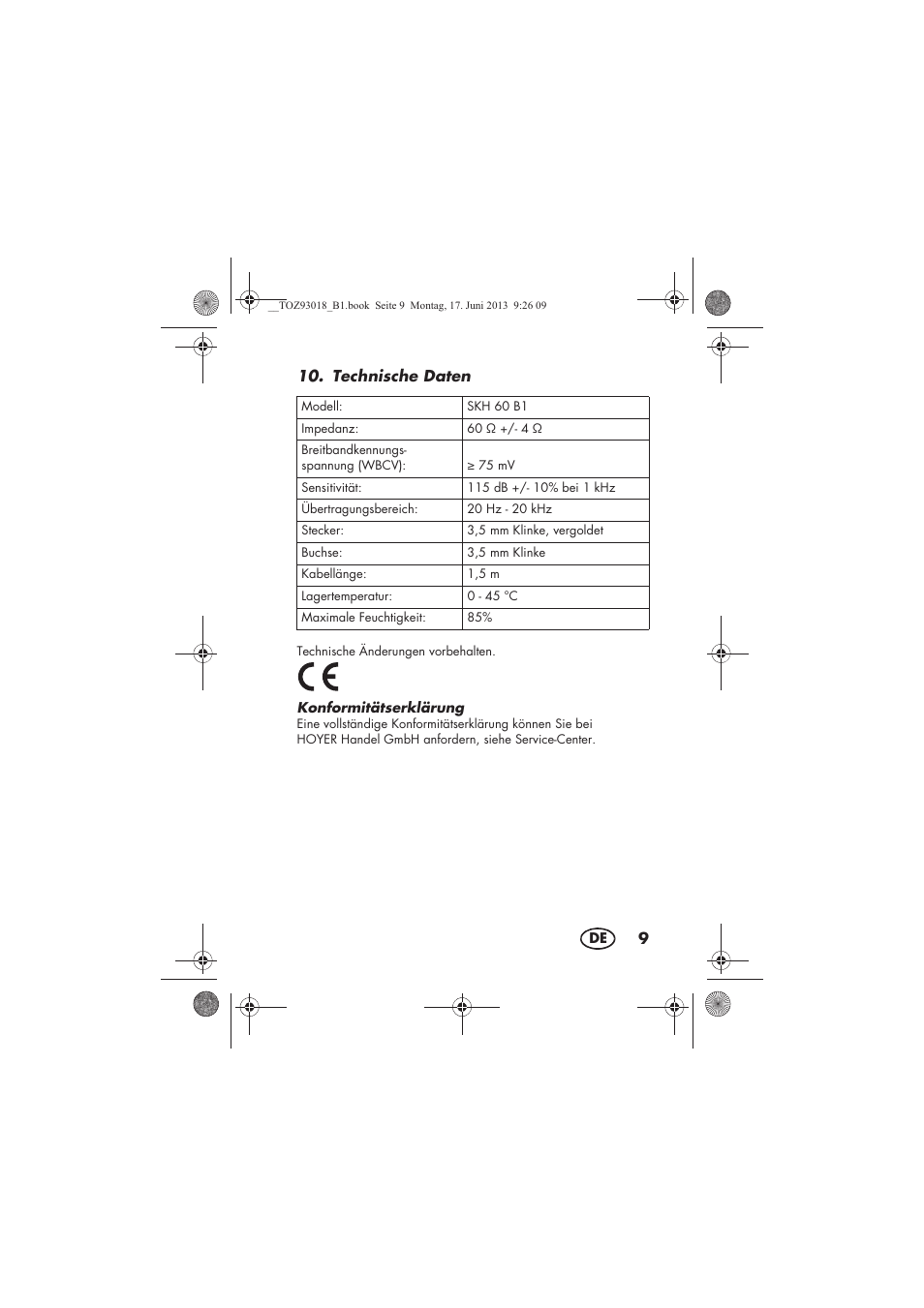 Silvercrest SKH 60 B1 User Manual | Page 11 / 66