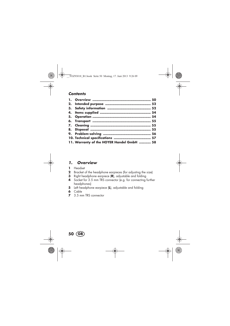 Silvercrest SKH 60 B1 User Manual | Page 52 / 66