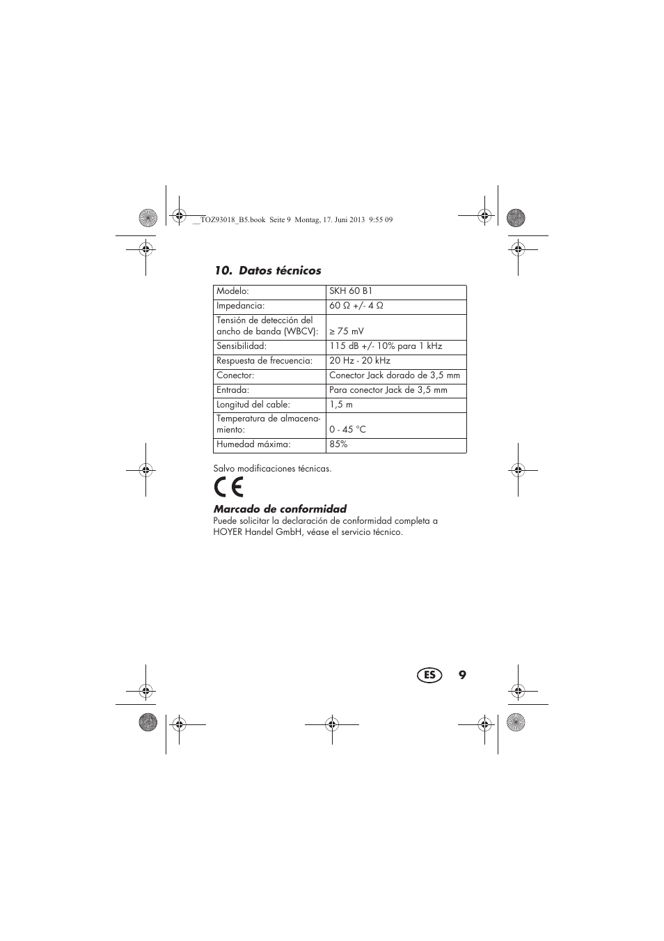 Silvercrest SKH 60 B1 User Manual | Page 11 / 66