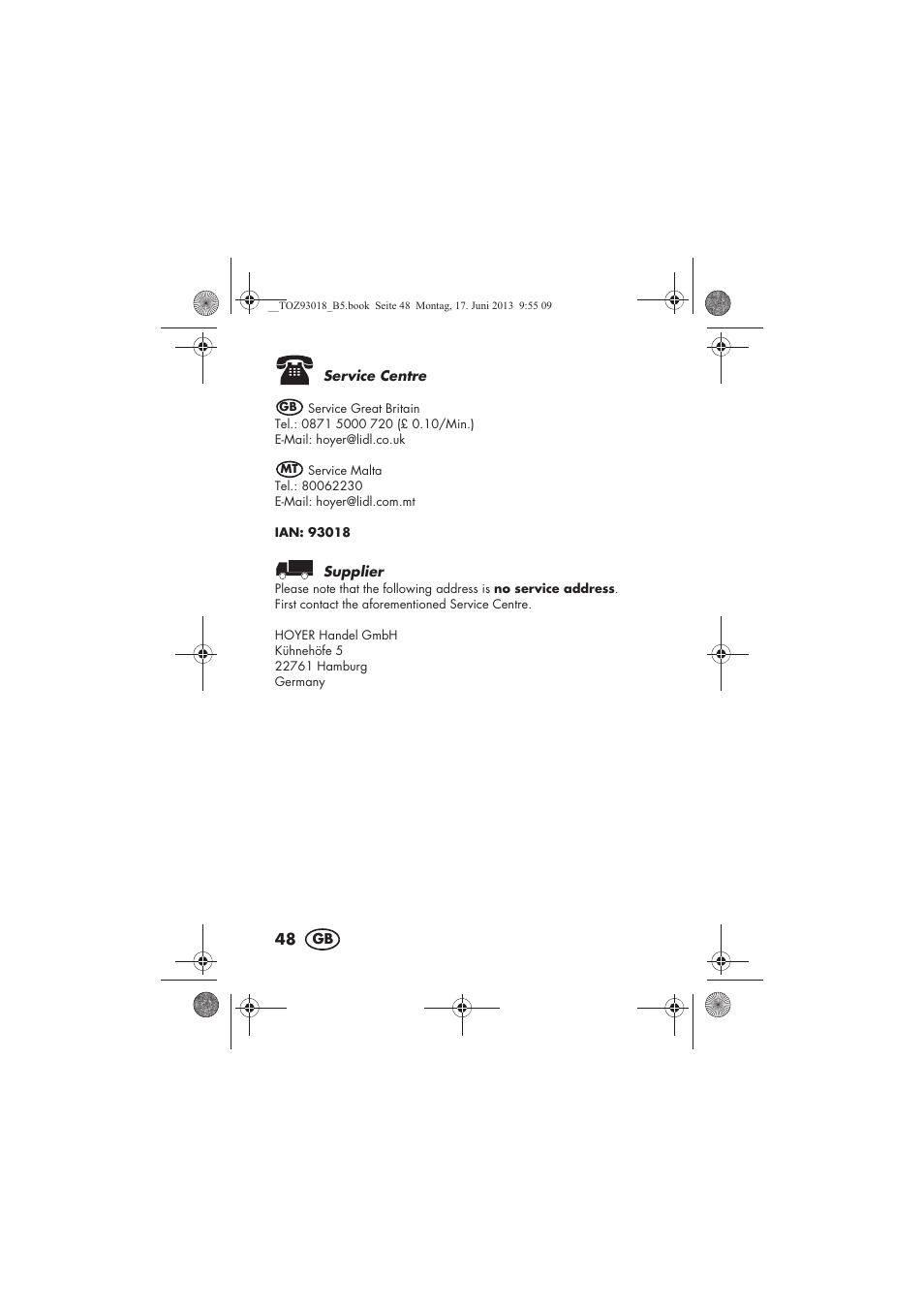 Silvercrest SKH 60 B1 User Manual | Page 50 / 66