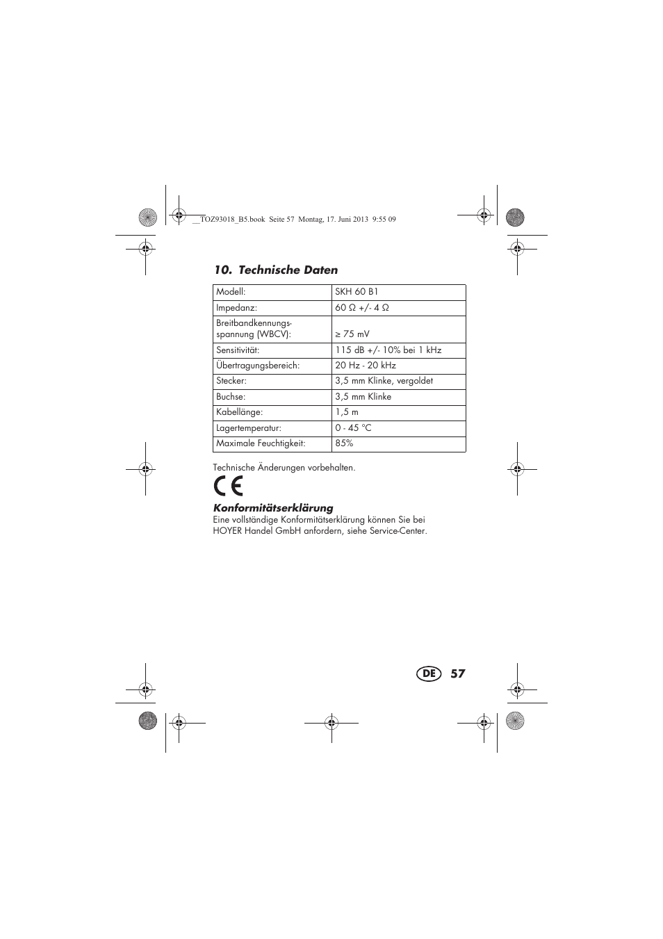 Silvercrest SKH 60 B1 User Manual | Page 59 / 66