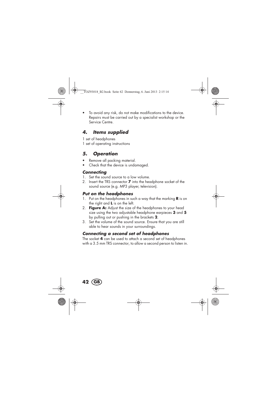 Silvercrest SKH 60 B1 User Manual | Page 44 / 54