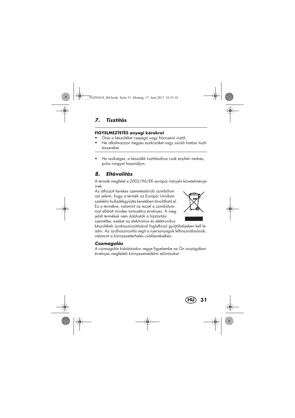 Silvercrest SKH 60 B1 User Manual | Page 33 / 98