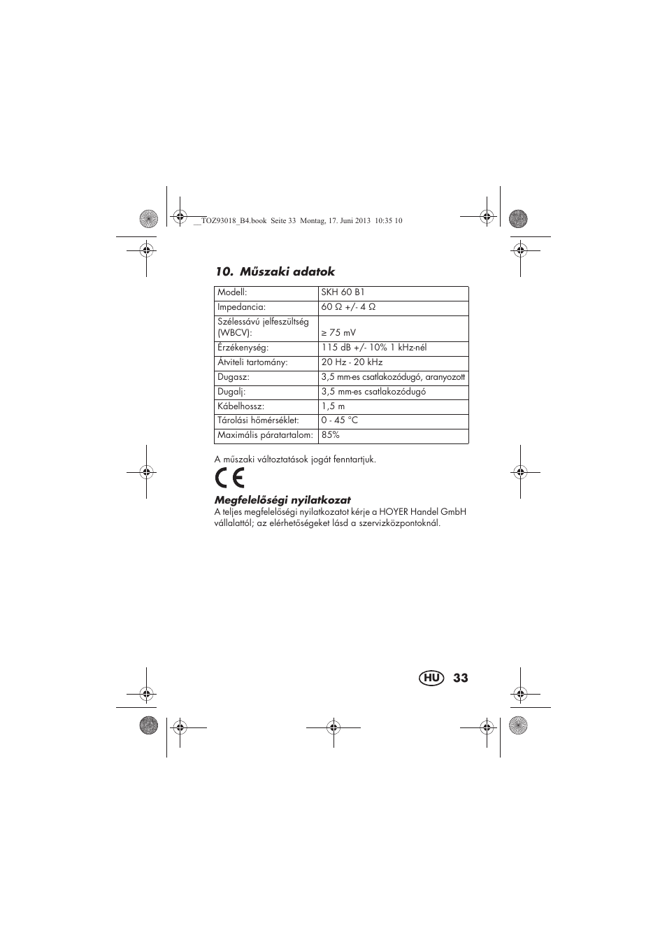 Silvercrest SKH 60 B1 User Manual | Page 35 / 98