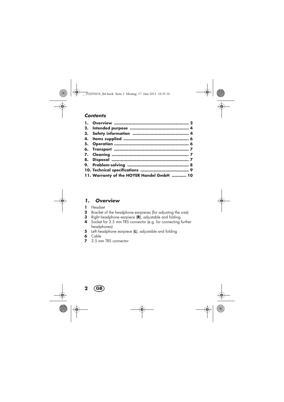 Silvercrest SKH 60 B1 User Manual | Page 4 / 98