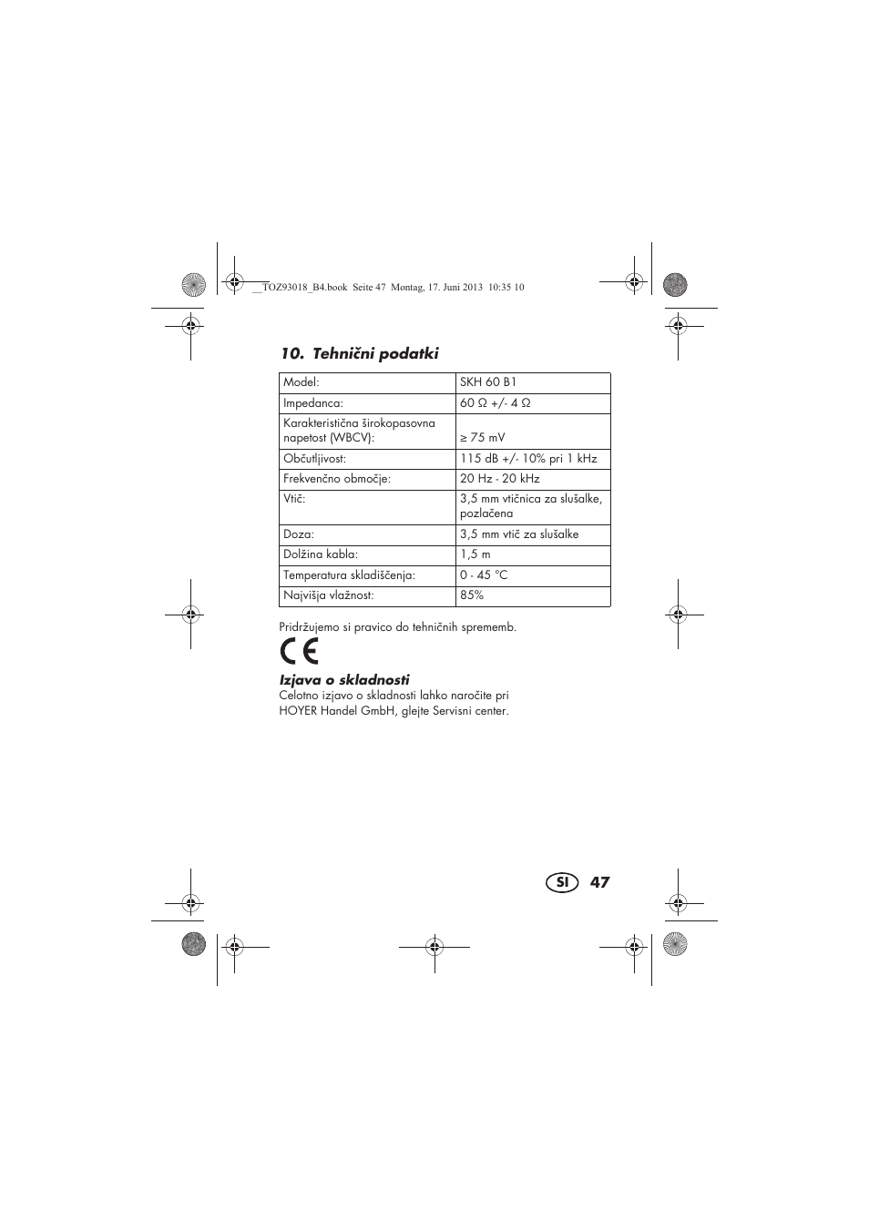 Silvercrest SKH 60 B1 User Manual | Page 49 / 98