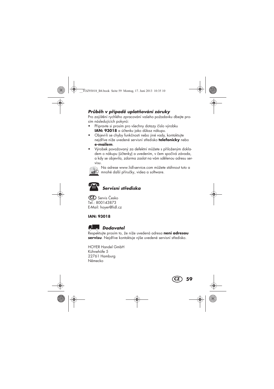 Silvercrest SKH 60 B1 User Manual | Page 61 / 98