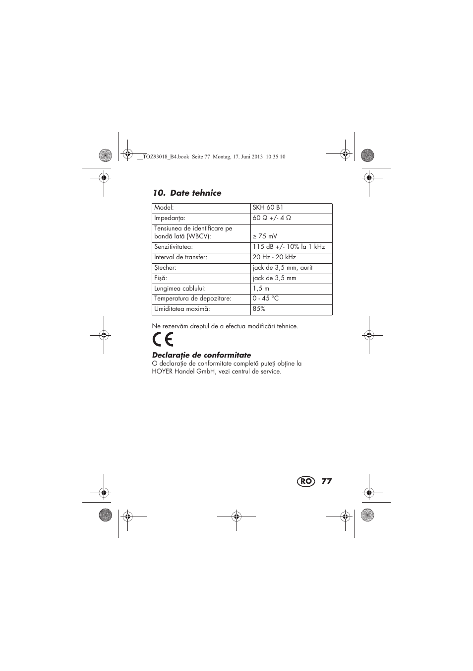 Silvercrest SKH 60 B1 User Manual | Page 79 / 98