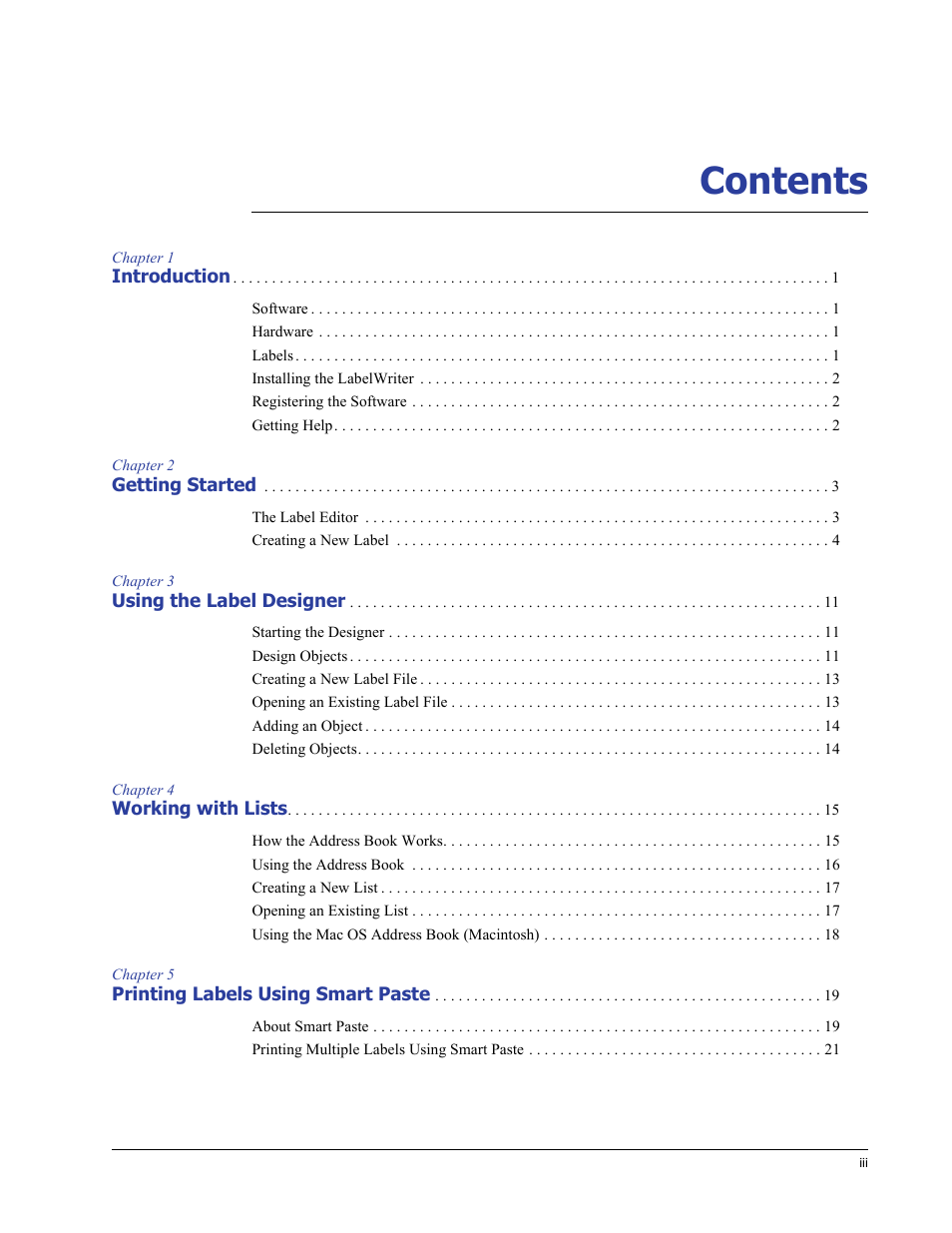 Dymo LabelWriter 400 Turbo User Manual | Page 3 / 54