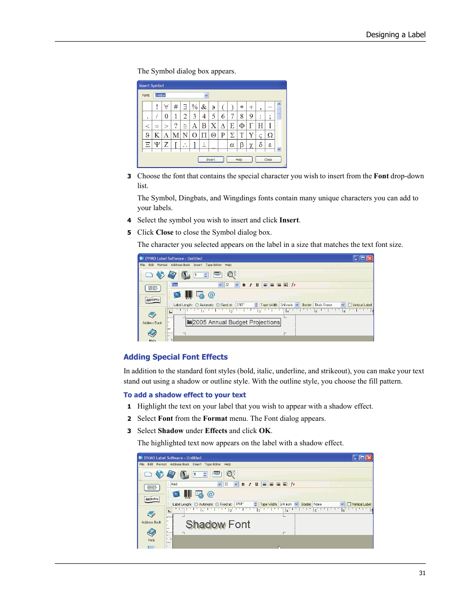 Dymo LabelWriter 400 Turbo User Manual | Page 35 / 54