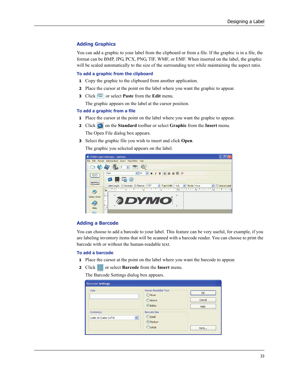 Dymo LabelWriter 400 Turbo User Manual | Page 37 / 54