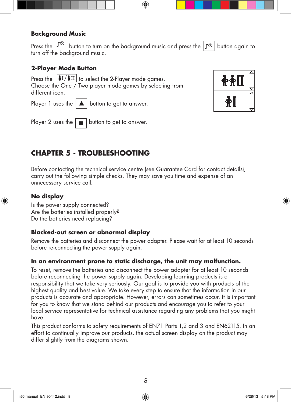 Chapter 5 - troubleshooting | Silvercrest M574 User Manual | Page 10 / 15