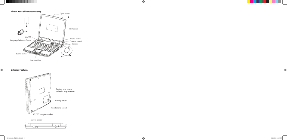 Silvercrest M574 User Manual | Page 2 / 15