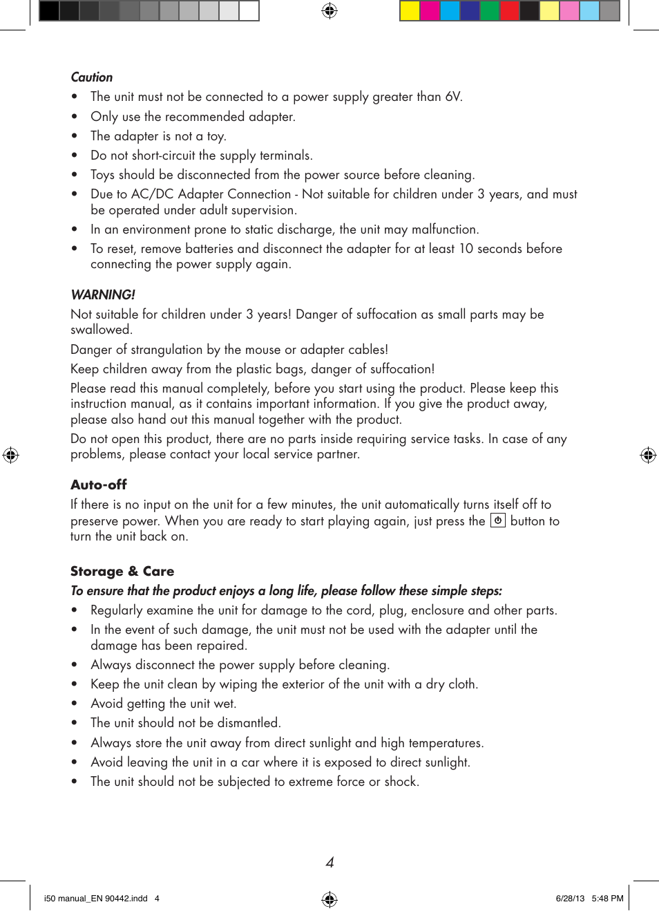 Silvercrest M574 User Manual | Page 6 / 15