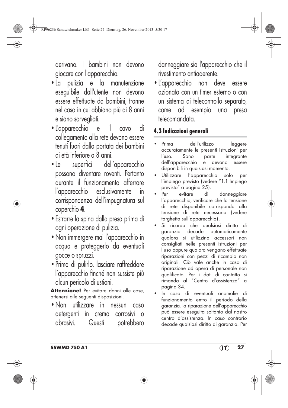 Silvercrest SSWMD 750 A1 User Manual | Page 29 / 58