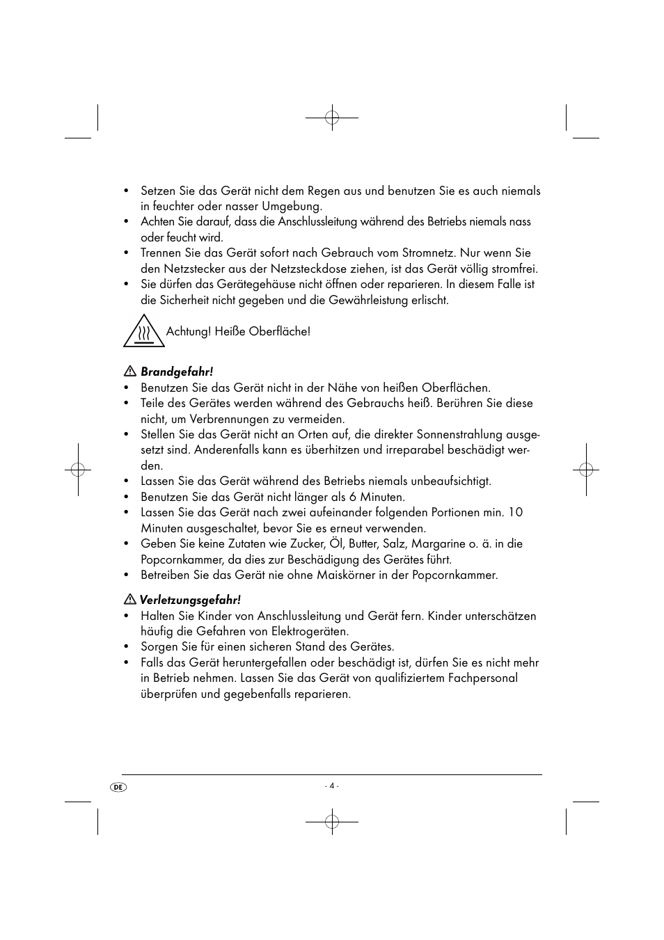 Silvercrest SPCM 1200 B1 User Manual | Page 7 / 28