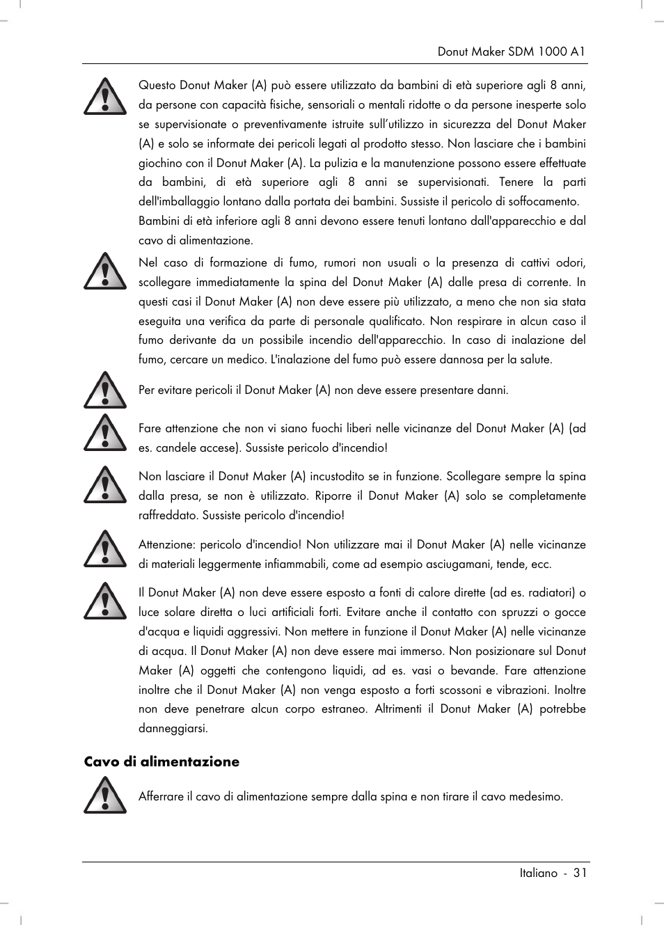 Silvercrest SDM 1000 A1 User Manual | Page 33 / 70