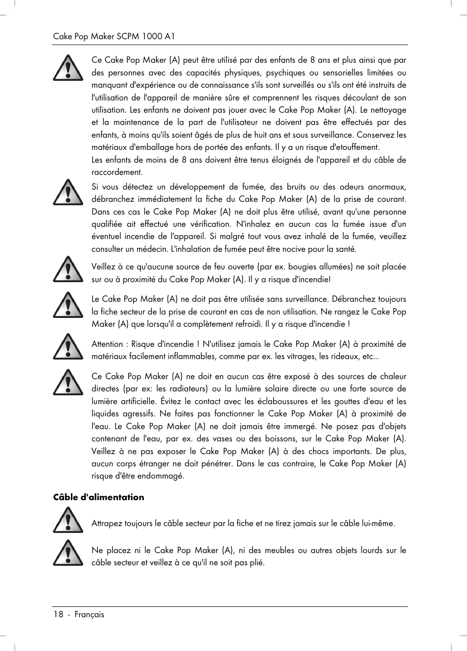 Silvercrest SCPM 1000 A1 User Manual | Page 20 / 70