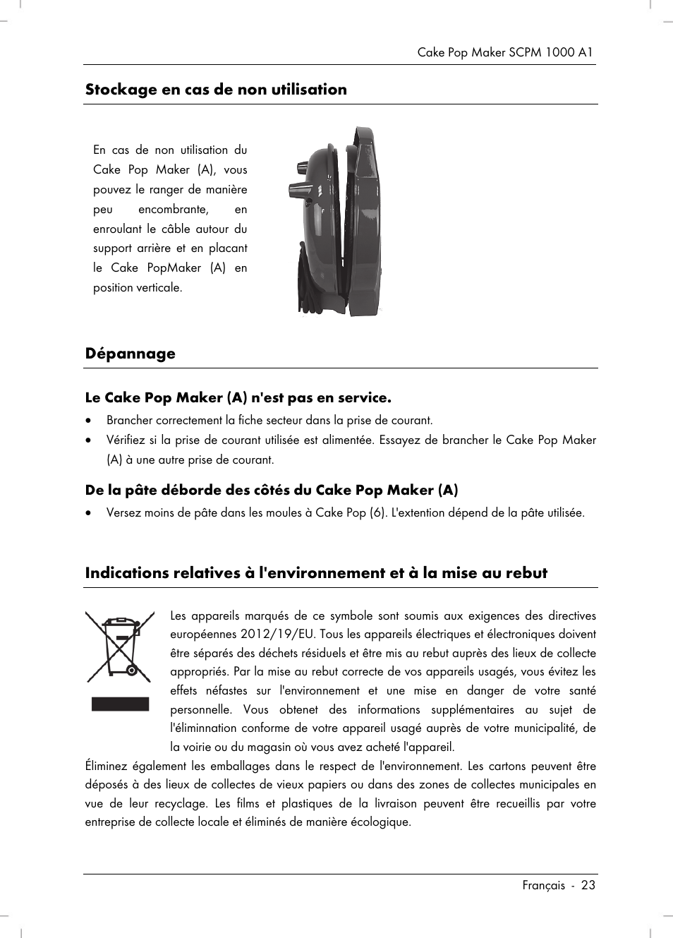 Silvercrest SCPM 1000 A1 User Manual | Page 25 / 70