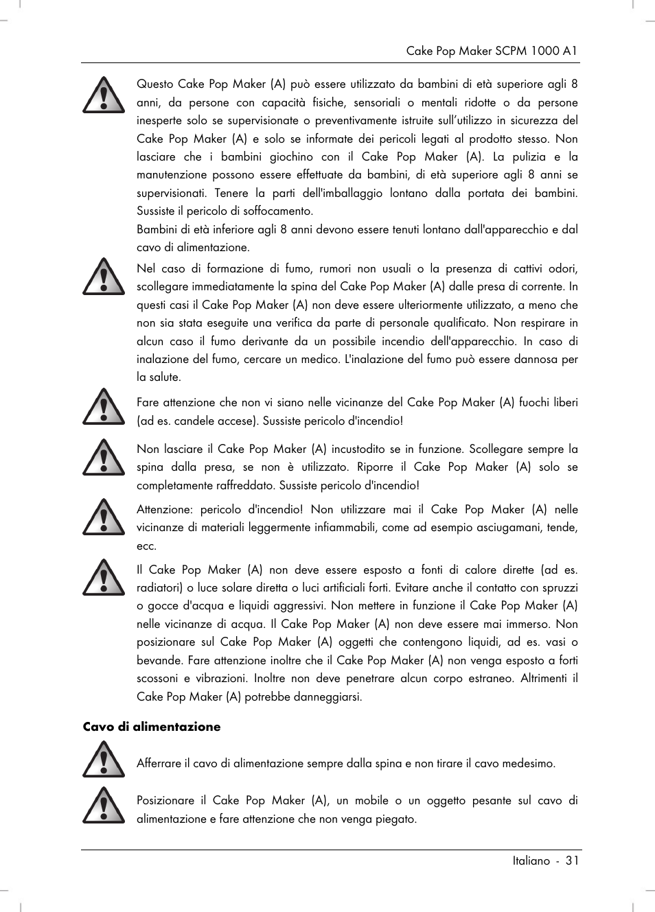 Silvercrest SCPM 1000 A1 User Manual | Page 33 / 70