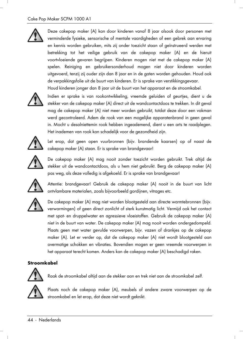 Silvercrest SCPM 1000 A1 User Manual | Page 46 / 70