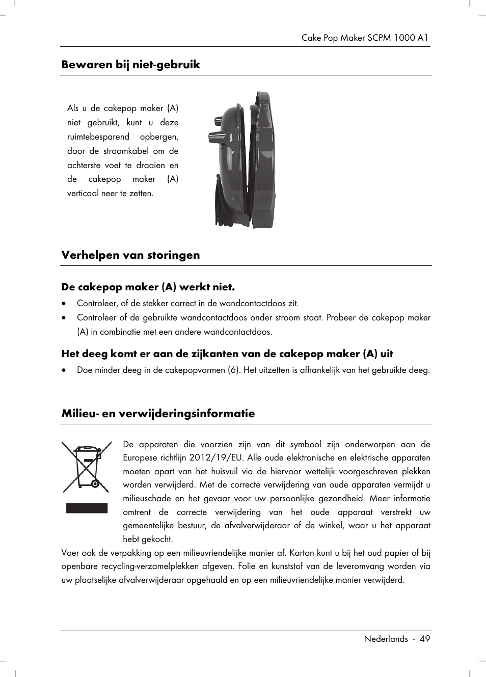 Silvercrest SCPM 1000 A1 User Manual | Page 51 / 70