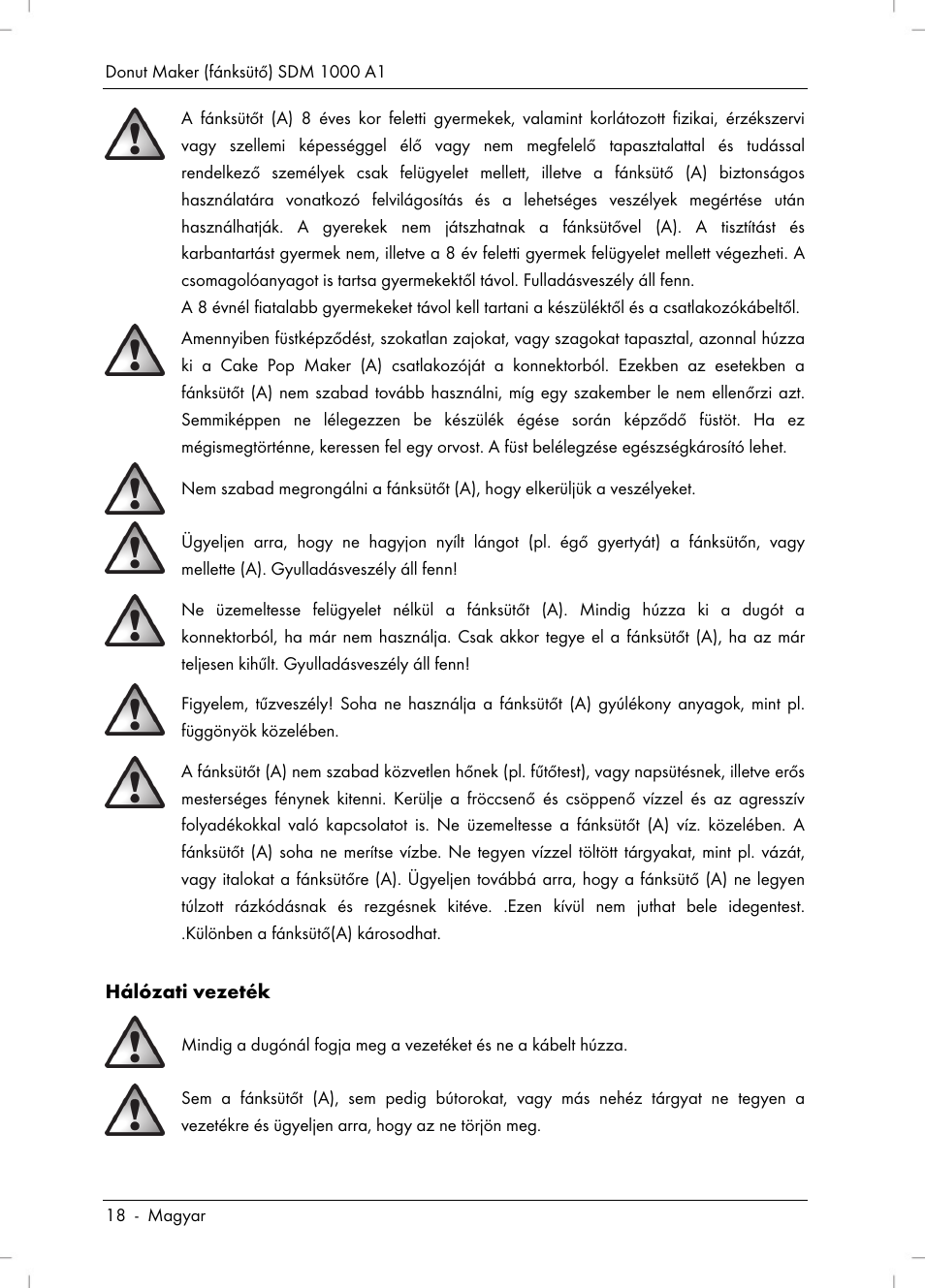 Silvercrest SDM 1000 A1 User Manual | Page 20 / 68