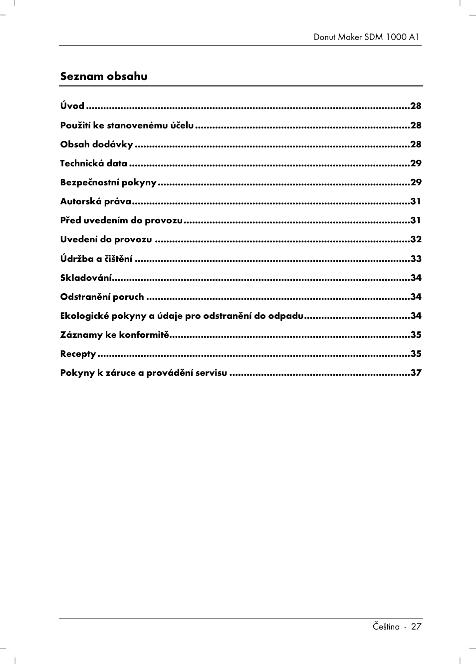 Silvercrest SDM 1000 A1 User Manual | Page 29 / 68