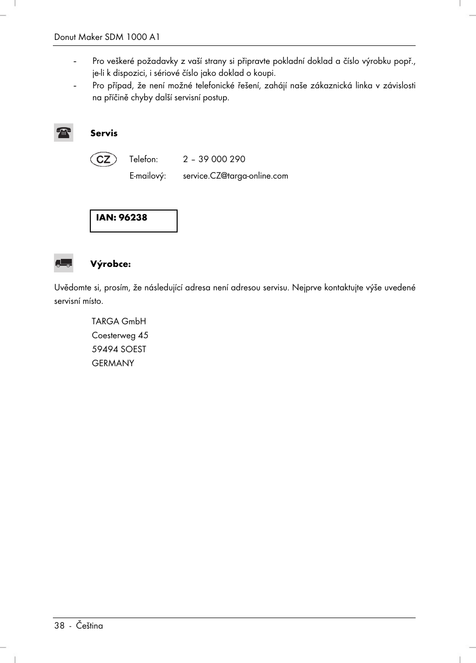 Silvercrest SDM 1000 A1 User Manual | Page 40 / 68