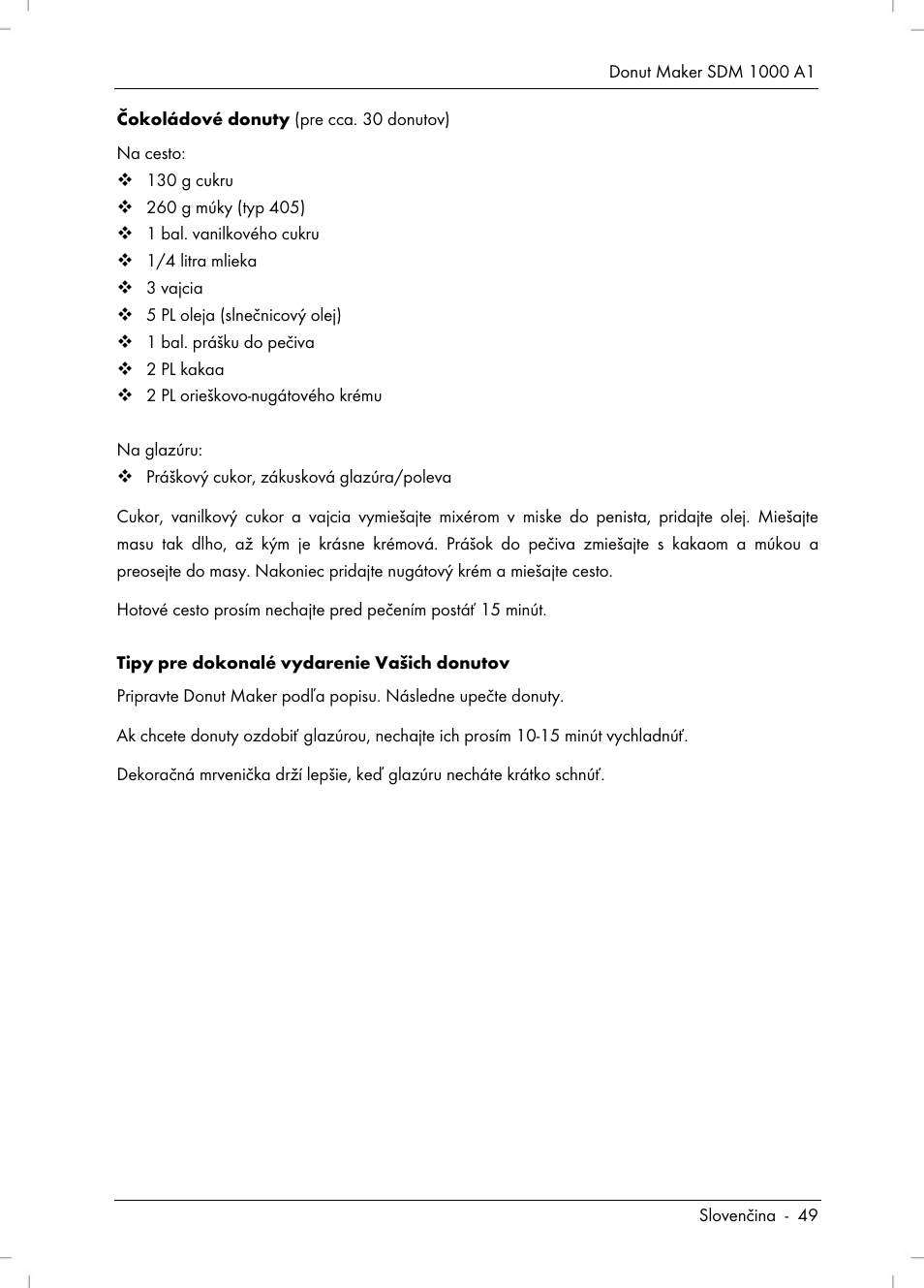 Silvercrest SDM 1000 A1 User Manual | Page 51 / 68