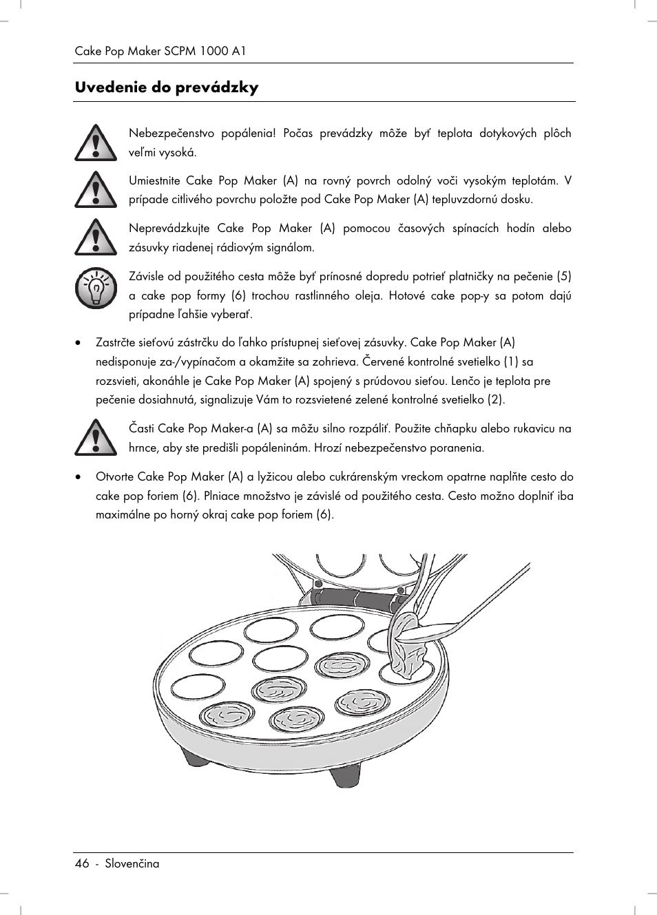 Uvedenie do prevádzky | Silvercrest SCPM 1000 A1 User Manual | Page 48 / 70