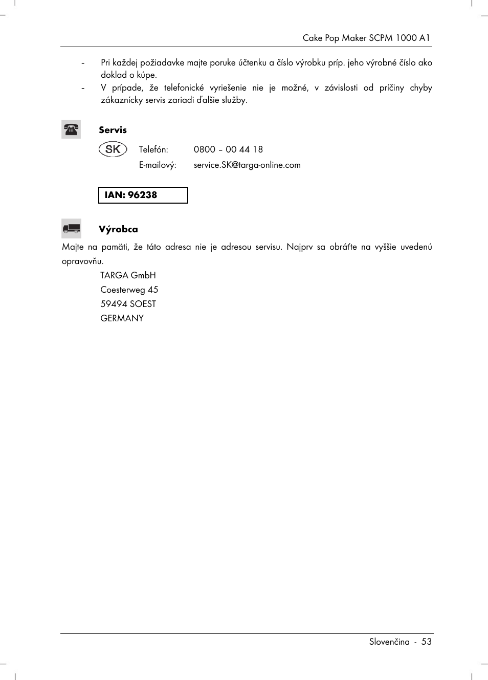 Silvercrest SCPM 1000 A1 User Manual | Page 55 / 70