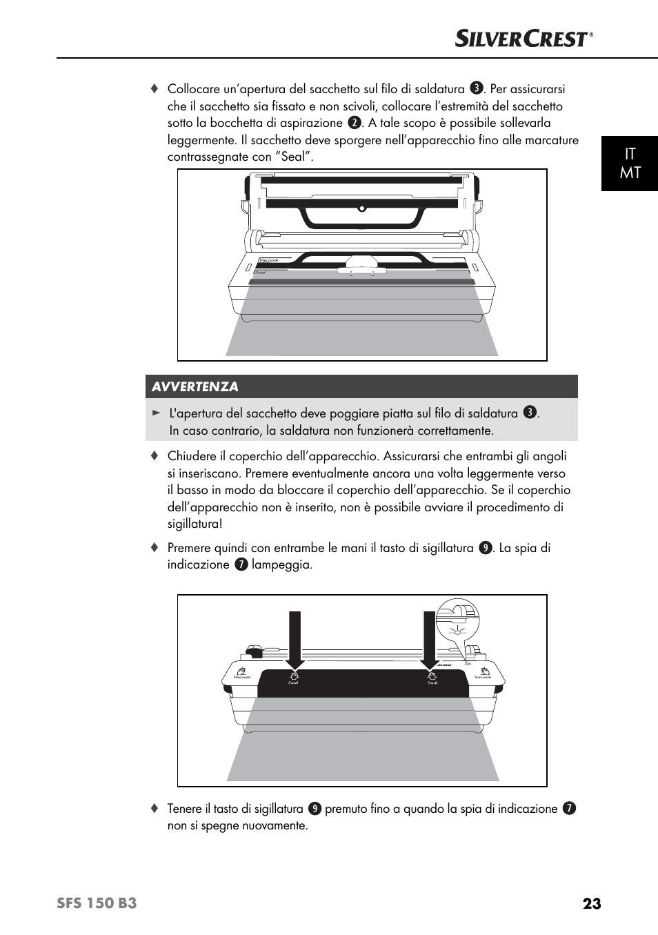 It mt | Silvercrest SFS 150 B3 User Manual | Page 26 / 74