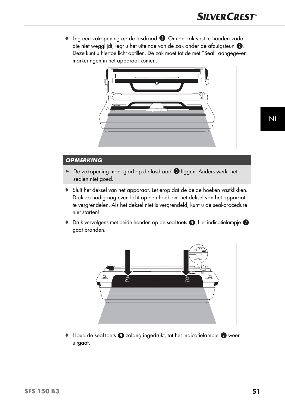 Silvercrest SFS 150 B3 User Manual | Page 54 / 73
