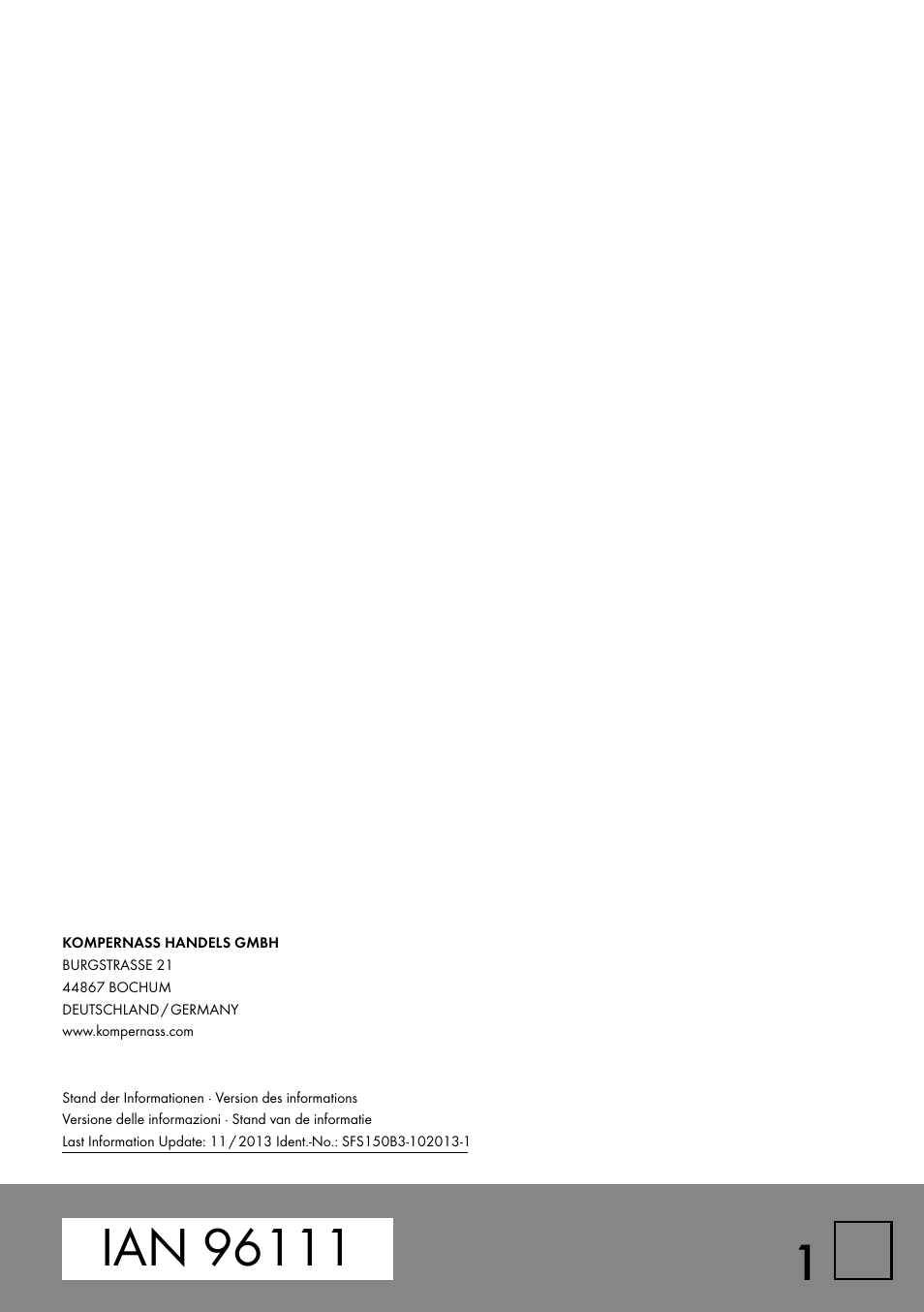 Silvercrest SFS 150 B3 User Manual | Page 73 / 73