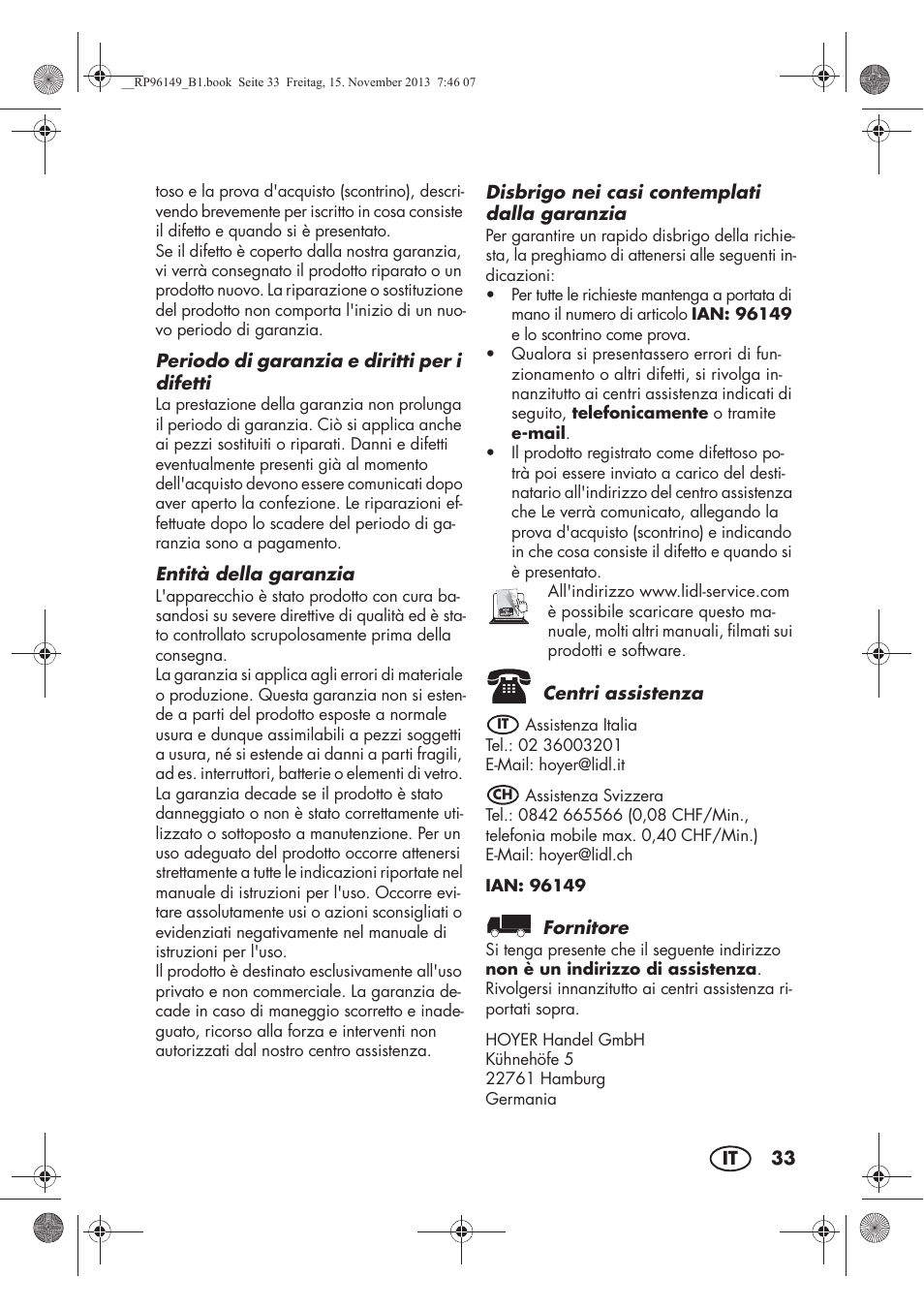 Silvercrest SECM 12 A1 User Manual | Page 35 / 58