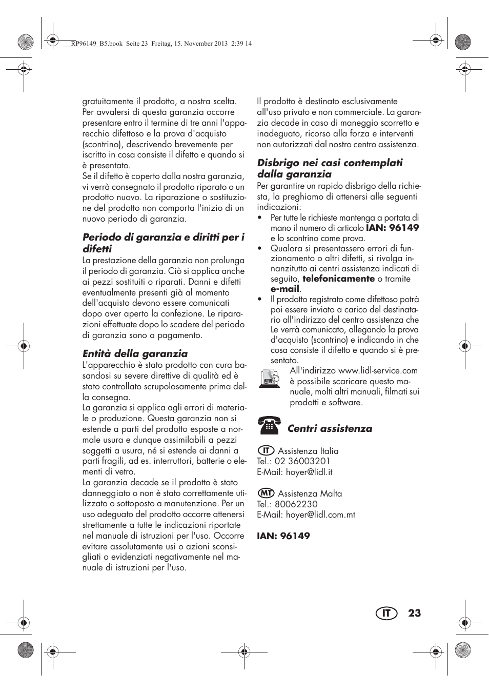 Silvercrest SECM 12 A1 User Manual | Page 25 / 62